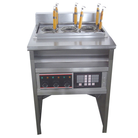 FUQIEH-876AVertical jet electric six head noodle cooking machine with timer