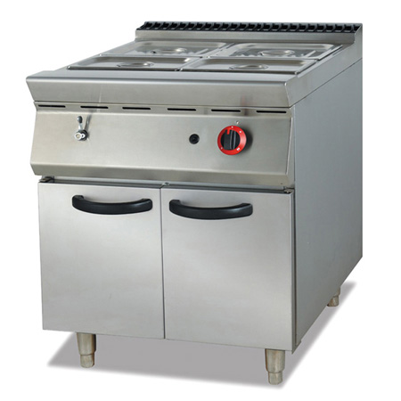 FUQIGH-984-2Vertical gas four basin heat preservation soup pool with cabinet bas