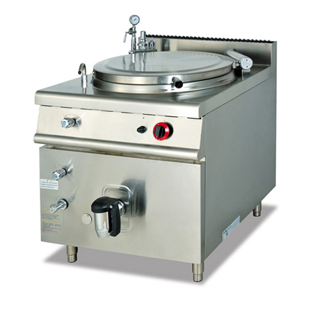 FUQIGH-981Floor type gas-fired noodle cooker with cabinet base