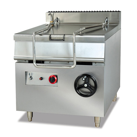 FUQIGH-980Floor type gas-fired noodle cooker with cabinet base